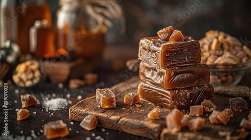 Indulge in the divine allure of salted caramel. Let the perfect balance of sweet and savory dance on your taste buds, creating a symphony of flavor that lingers in every blissful moment. 