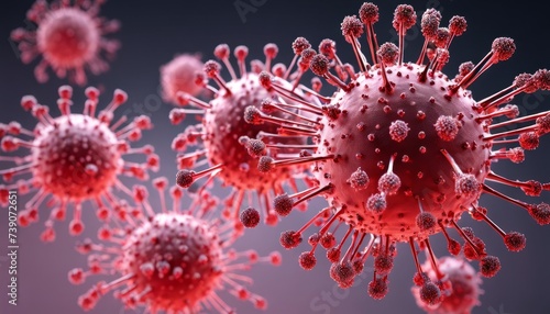  Viral Infection - A Close-Up Look at the Science of Health © vivekFx
