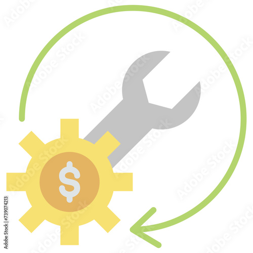 Restructure Flat Icon