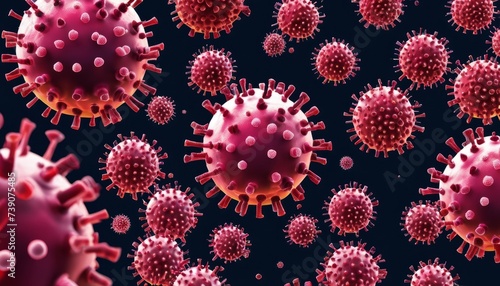  Viral Infection - A Close-Up Look at the Microscopic Battle