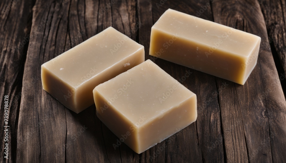  Handcrafted soap, ready for a natural cleanse