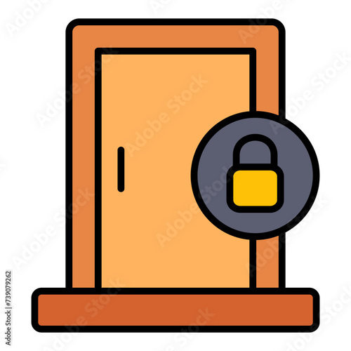 Door Lock Icon