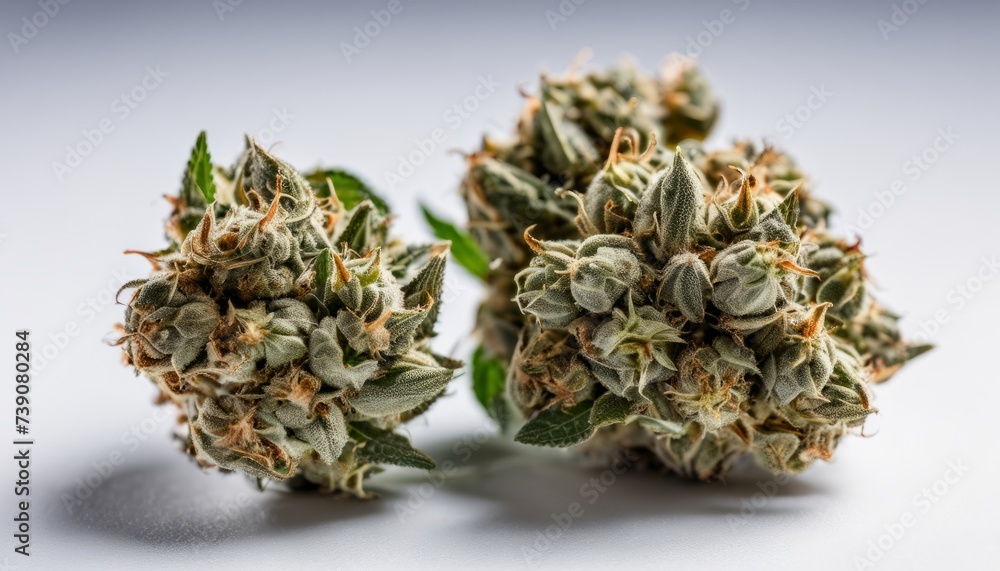 Freshly harvested cannabis buds, ready for processing Freshly harvested cannabis buds, ready for processing