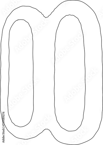 Line art abstract furniture