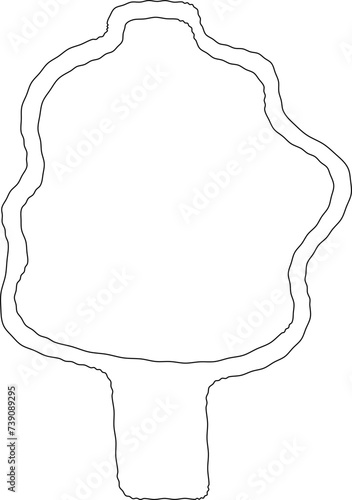 Line art abstract furniture