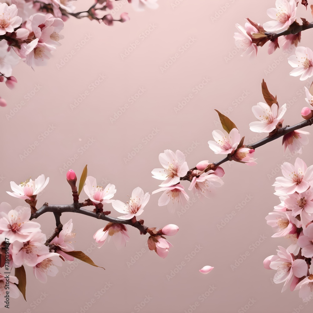 Beautiful cherry blossoms. spring. Beautiful cherry blossoms. spring.