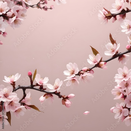 Beautiful cherry blossoms. spring. © wagstock