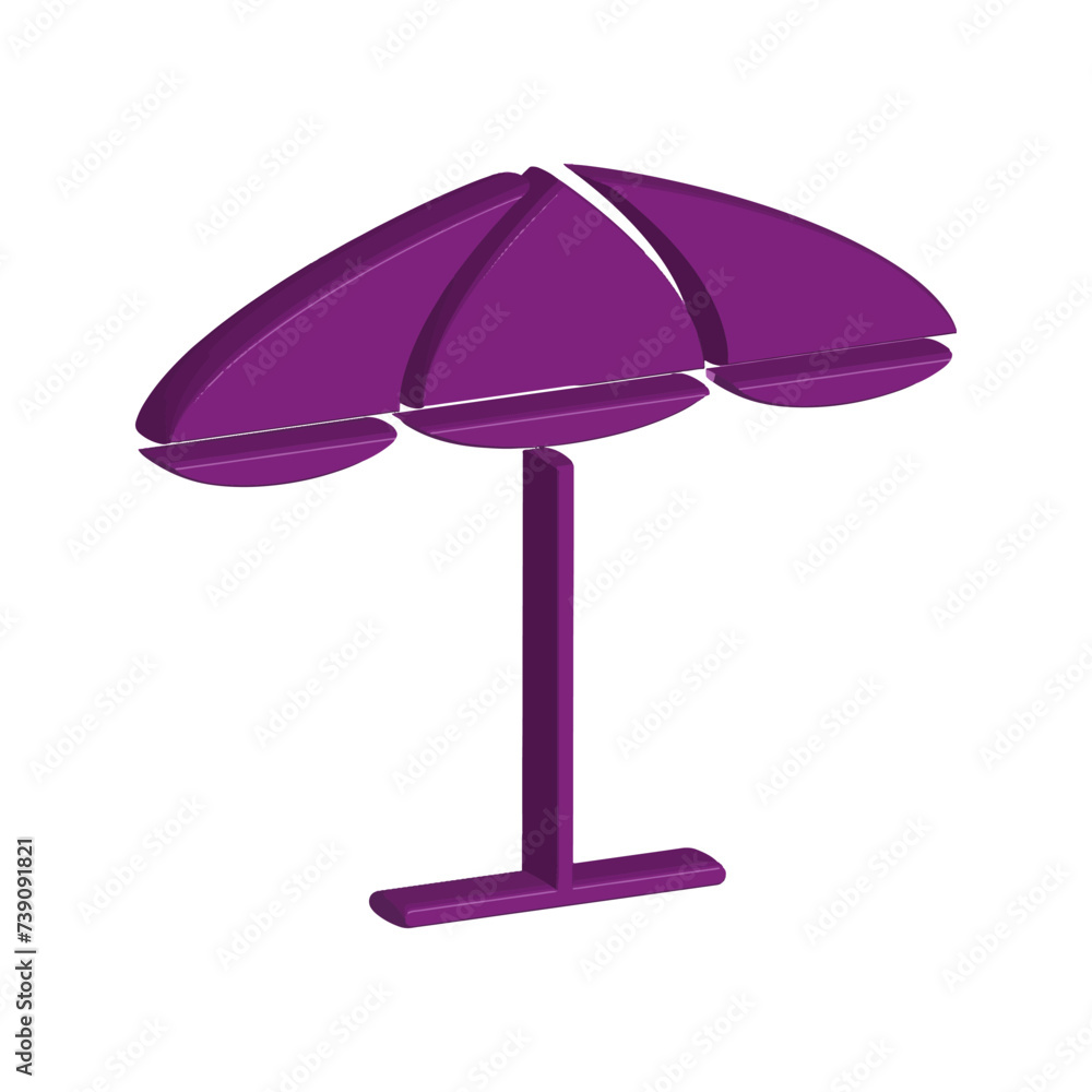 Illustration Vector Graphic of Umbrella icon Illustration Vector Graphic of Umbrella icon