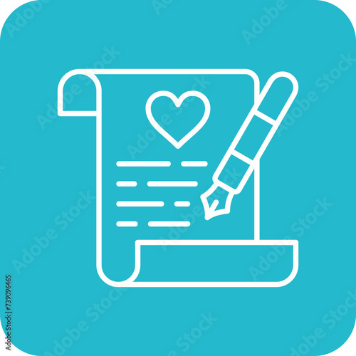 Wedding Contract Icon