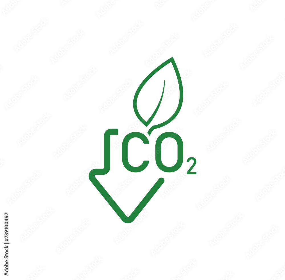 reducing CO2 emissions to stop climate change. green energy background reducing CO2 emissions to stop climate change. green energy background