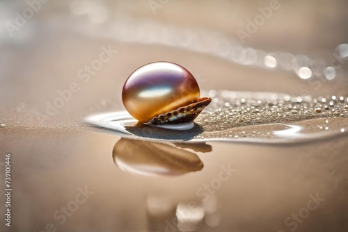 pearl on beach