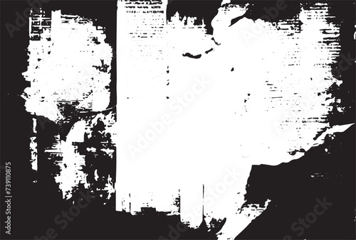OLD DARK SCRATCHED PAPER TEXTURE BACKGROUND, VINTAGE NEWSPAPER PATTERN