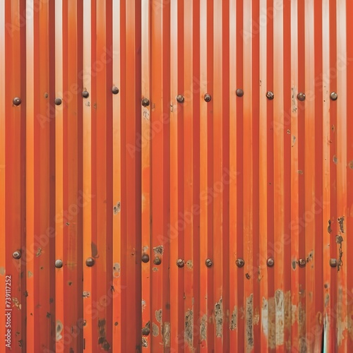 Shiny orange steel sheet  abstract texture background