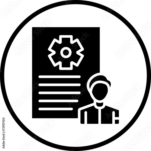 De Identification Icon Style