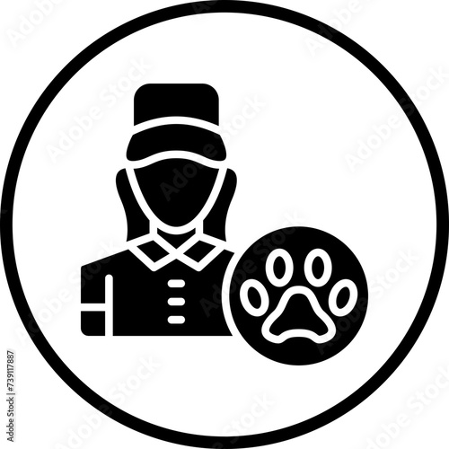 Animal Handler Female Icon Style