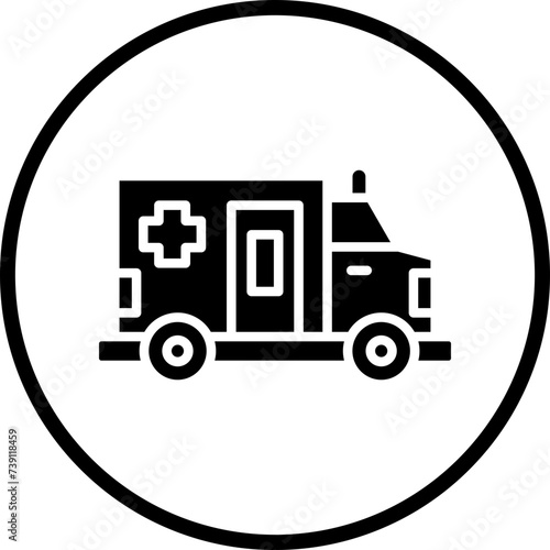 Ambulance Icon Style