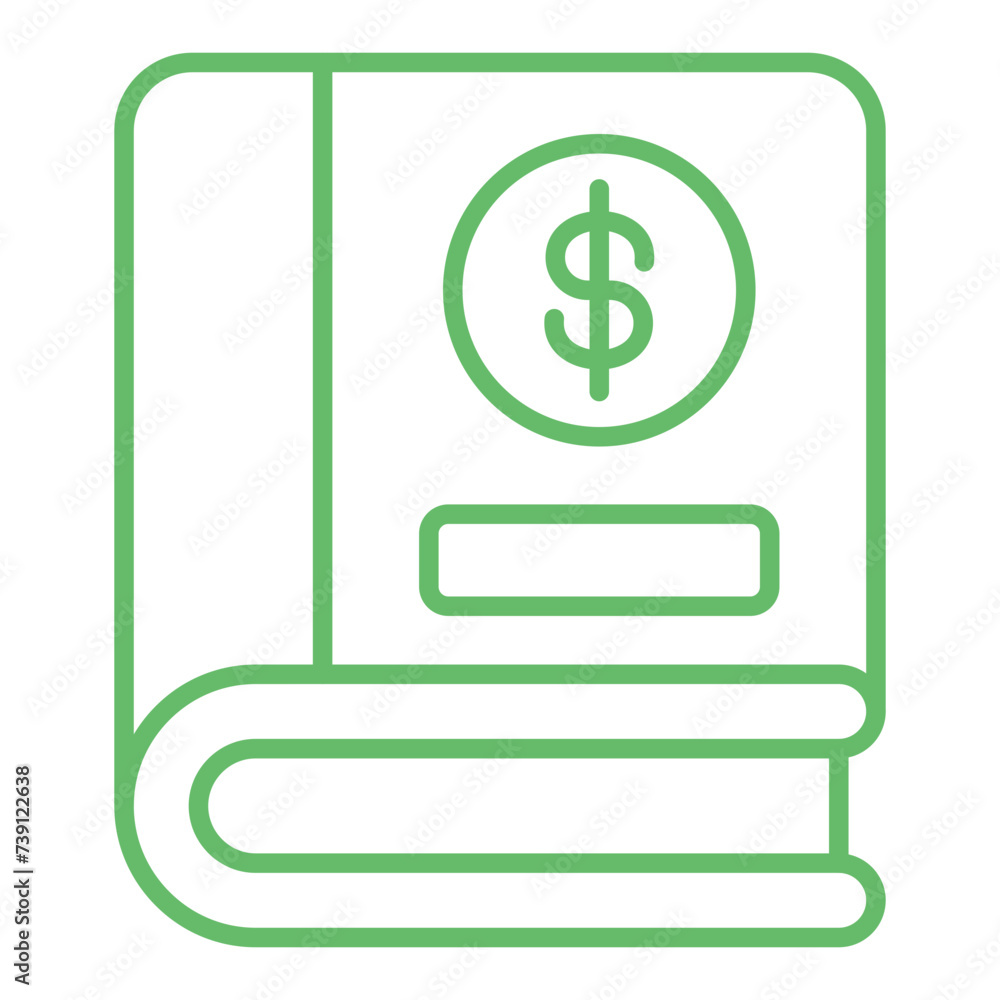 Accounting Book Icon Accounting Book Icon