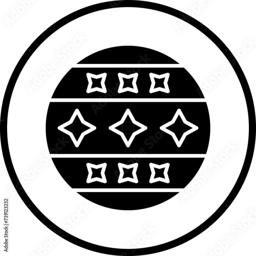 Circus Ball Icon Style