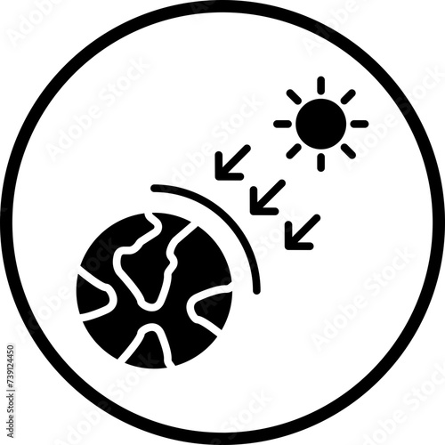 Greenhouse Effect Icon Style