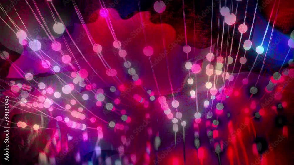 abstract motion background . glowing lighting neon red blue multi color and dot effect background abstract motion background . glowing lighting neon red blue multi color and dot effect background