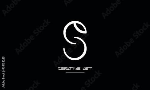 ES  SE  E  S abstract letters logo monogram