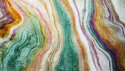 Marble ink colorful. wood marble pattern texture abstract background. can be used for background, Generated AI
