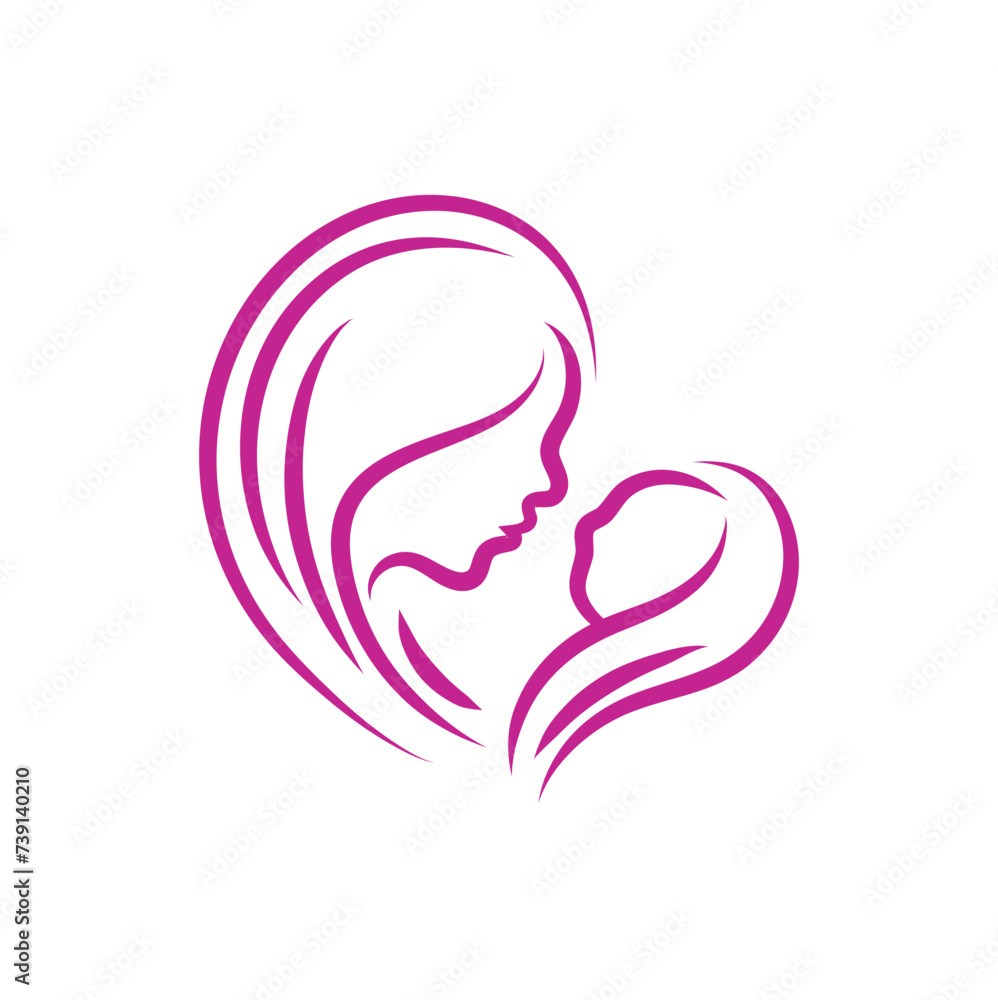 mom and baby outline sketch mom and baby outline sketch