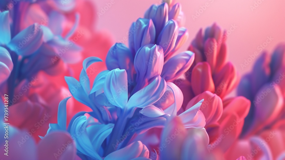 Hyacinth Reverie: Dreamlike close-up invites viewers into a world of floral fantasy.