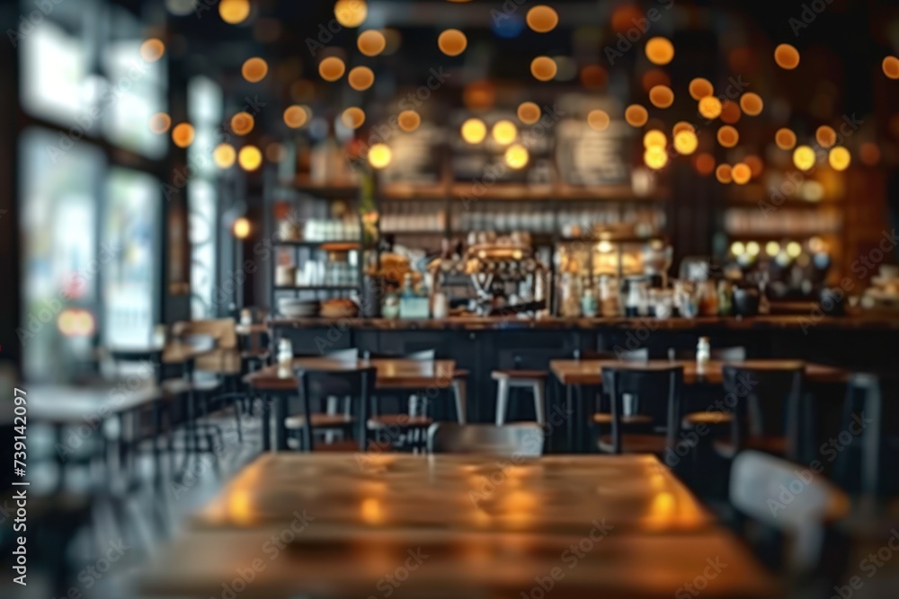 Blurred cafe scene perfect for background ambiance capturing essence of bustling coffee shop or restaurant with bokeh effect showcasing abstract interior atmosphere suitable for business dining Blurred cafe scene perfect for background ambiance capturing essence of bustling coffee shop or restaurant with bokeh effect showcasing abstract interior atmosphere suitable for business dining