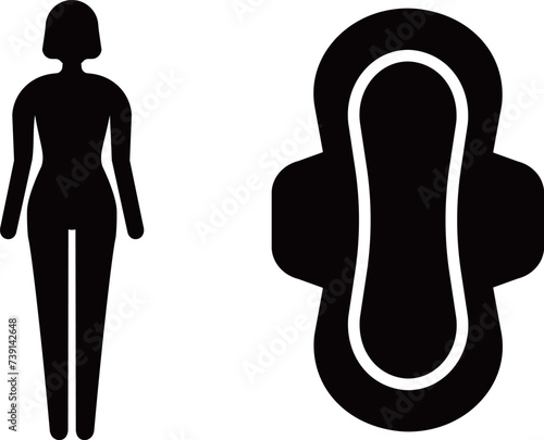 生理用品　女性　アイコン