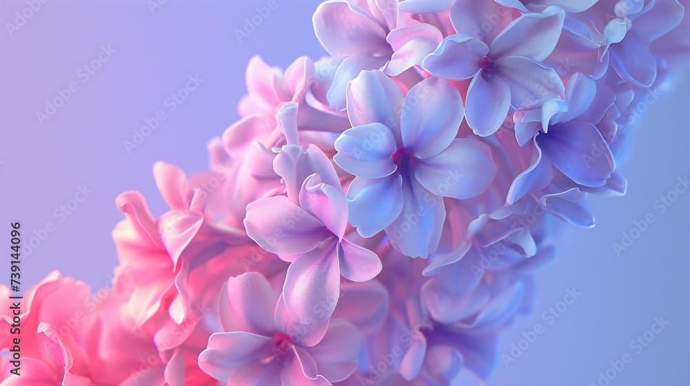 Hyacinth Whispers: Delicate blooms sway to calming rhythms. Hyacinth Whispers: Delicate blooms sway to calming rhythms.