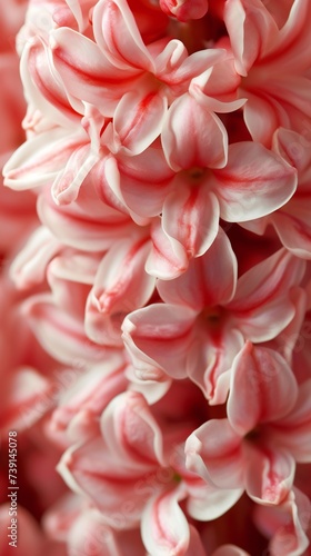 Zooming in close  the Hyacinth commands attention in an extreme macro shot  its intricate patterns and vibrant colors stealing the spotlight.