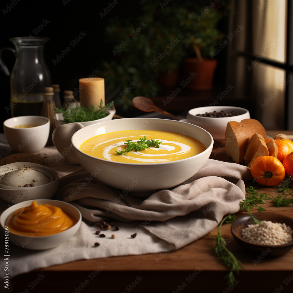 Apple and Pumpkin Puree Soup Apple and Pumpkin Puree Soup