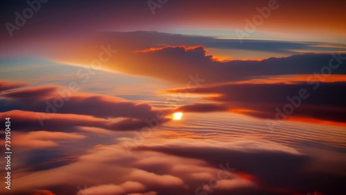 Step into a world of wonder as the sunrise unfolds in a mesmerizing time lapse. Behold the stunning canvas of the sky, ablaze with a spectrum of colors.

