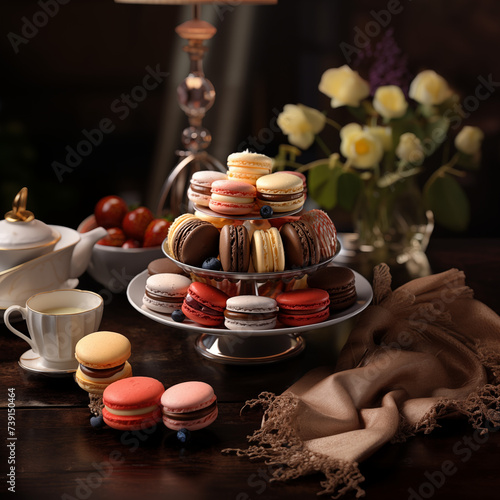 French Macarons cookies