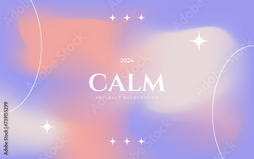 Abstract Color Gradient Background vector