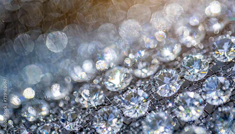 Diamonds can be used for background or wallpaper, backdrop; so beautiful and refreshing, Generated AI Diamonds can be used for background or wallpaper, backdrop; so beautiful and refreshing, Generated AI