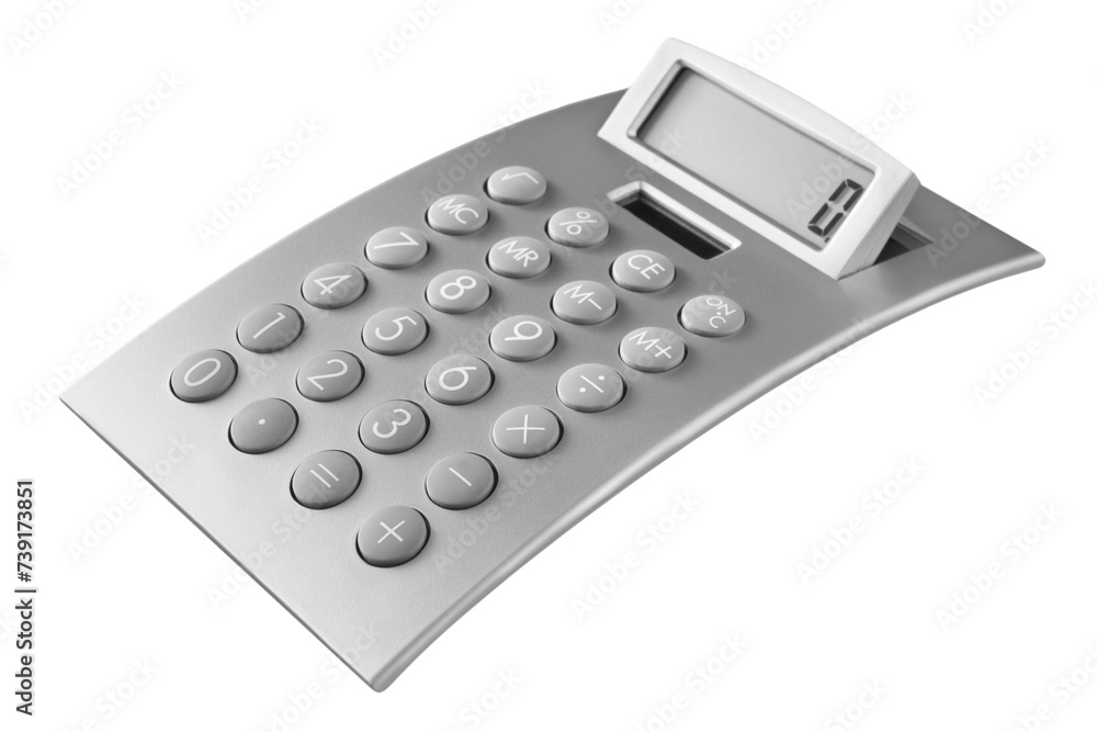 Calculator isolated on white background Calculator isolated on white background