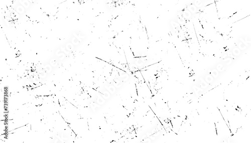 Black spots on white background  black drops grunge dust texture  scratch abstraction