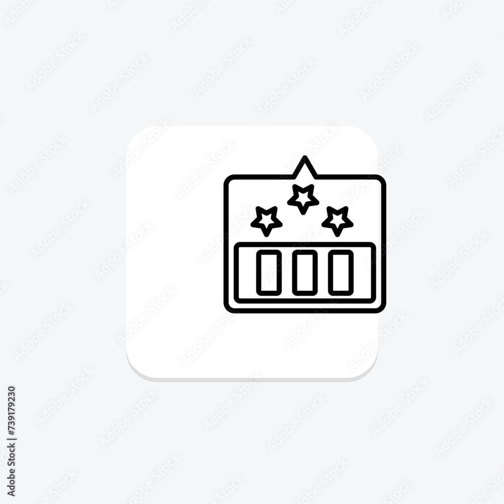 High Scores icon, scores, gaming, game, achievement line icon, editable vector icon, pixel perfect, illustrator ai file High Scores icon, scores, gaming, game, achievement line icon, editable vector icon, pixel perfect, illustrator ai file