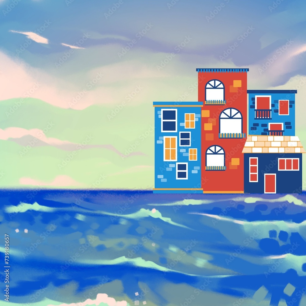 house in the ocean 