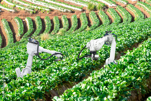 artificial intelligence the concept of using robots in agriculture