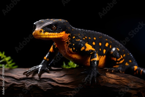 Salamander black background. Concept Salamander Photoshoot, Unique Reptiles, Dark Backgrounds, Exotic Pets, Animal Close-Ups