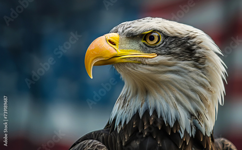 american bald eagle portrait