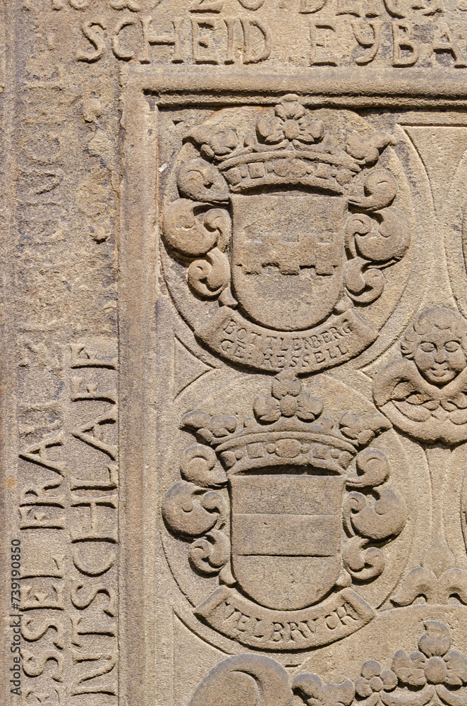 ancient european bas relief