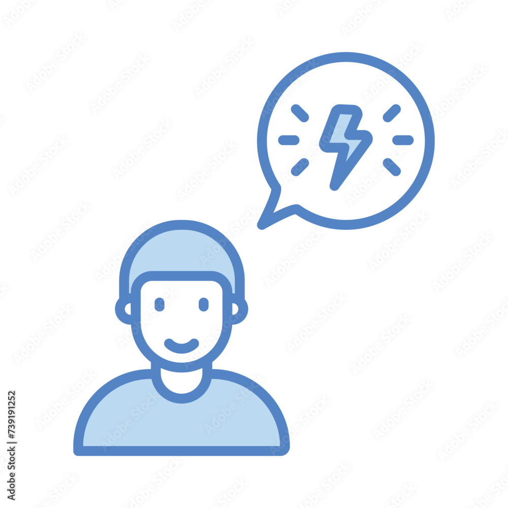 Energy icon vector, stock illustration Energy icon vector, stock illustration