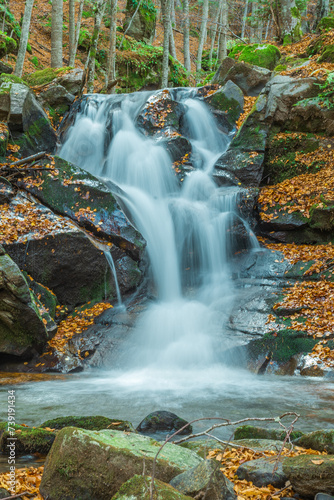 Waterfall near to Bansko, the famous town for winter tourism in Bulgaria