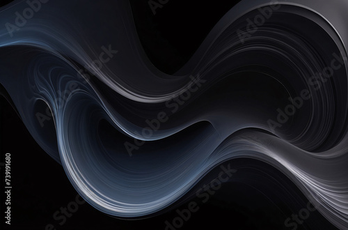 ripples in black water background 