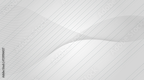 White abstract and grey Background. Abstract white Pattern vector illustration