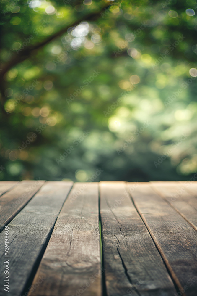empty table nature theme background empty table nature theme background